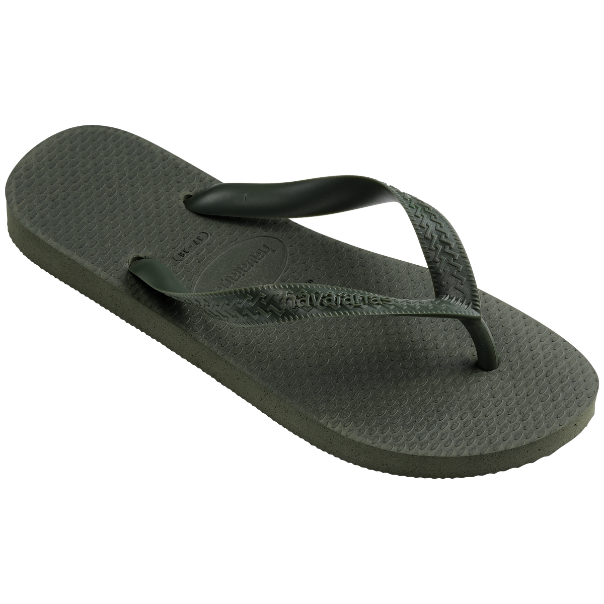 Sandalia Hombre Havaiana Verde Oliva