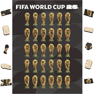 Puzzle 300 piezas FIFA 2026 360° Trofeo L30 Core