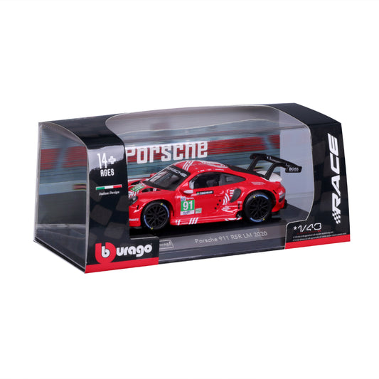 Auto A Escala Race 1:43 Porsche 911 Rsr Lm 2020