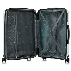 Combo 1 Maleta Cabina S + 1 Maleta Kippi M Wavy Menta