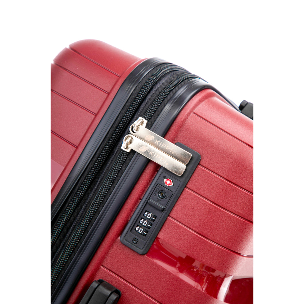 Pack 2 Maletas Kippi Roja Grande Zealand (Maleta Cabina + L)