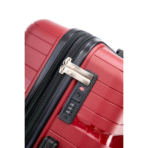 Combo Maleta Kippi (L) Ultra Resistente Expandible Wavy Rojo + Mochila de Viaje Viral 38L Expandible Resistente al agua. Black Navigator + Cojin de Cuello Azul Oracle Red Bull Racing