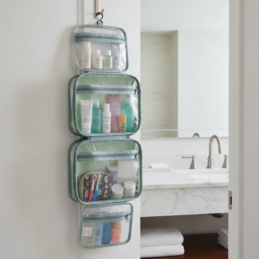 Neceser y Organizador para viaje. 28cm x 23cm. Maletin Gout Menta