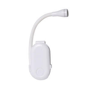 Luz de Lectura - Mini Clip Compacta Y Portable - USB Blanco