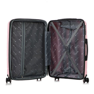 Maleta Kippi (L) Rígida Ultra Resistente y Expandible Wavy Pink