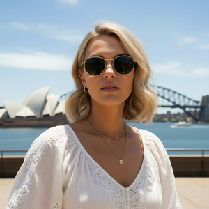 Combo Lentes De Sol Cala + Lentes de sol Rostock color navy