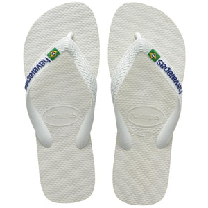 Havaianas Brasil Logo Blanco Hombre