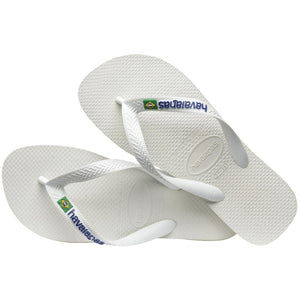 Havaianas Brasil Logo Blanco Hombre
