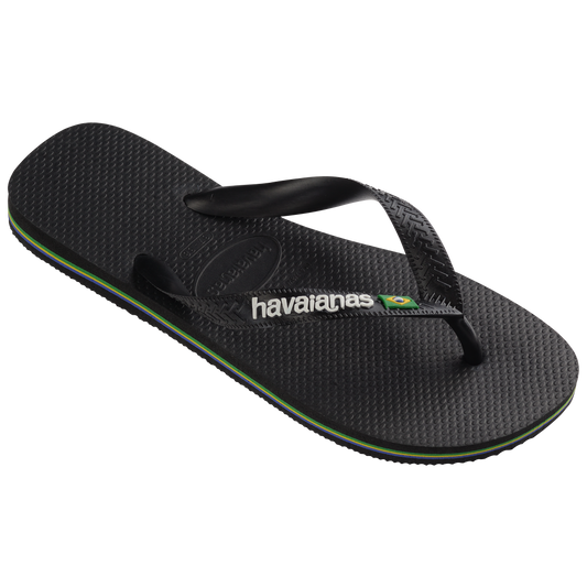 Sandalia Mujer Brasil Havaiana Negro