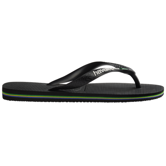 Sandalia Mujer Brasil Havaiana Negro