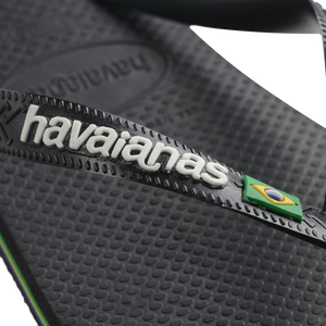 Sandalia Mujer Brasil Havaiana Negro