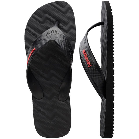 Havaiana Sandalia Track Waves FC Preto Hombre Negro