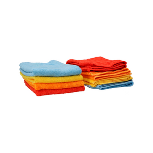 Set De 8 Paños De Microfibra Motorlife
