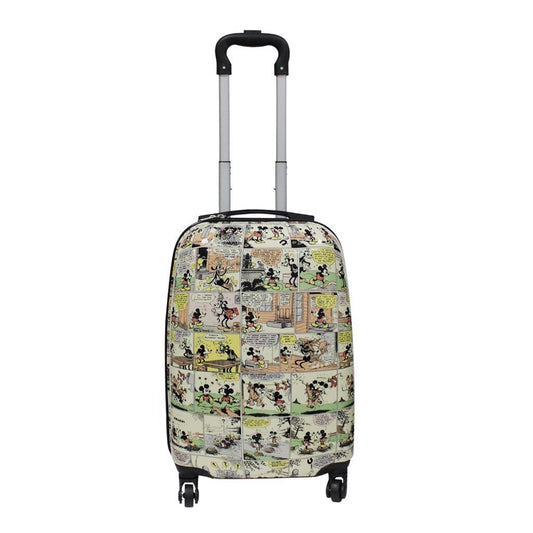 Maleta Teens 4 Ruedas Mickey 18"