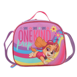 Combo Escolar Paw Patrol Girl: Set 3 Piezas con Ruedas + Toma Jugo 3D