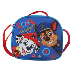 Combo Escolar Paw Patrol Boy: Set 3 Piezas con Ruedas + Toma Jugo 3D