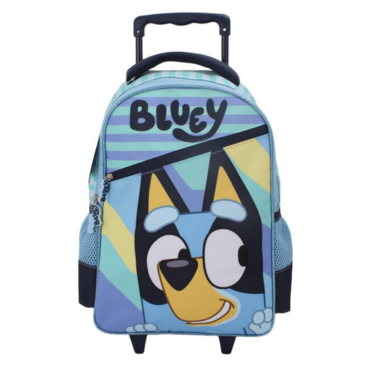 Set Promo Back To School Con Ruedas 3 Piezas Bluey