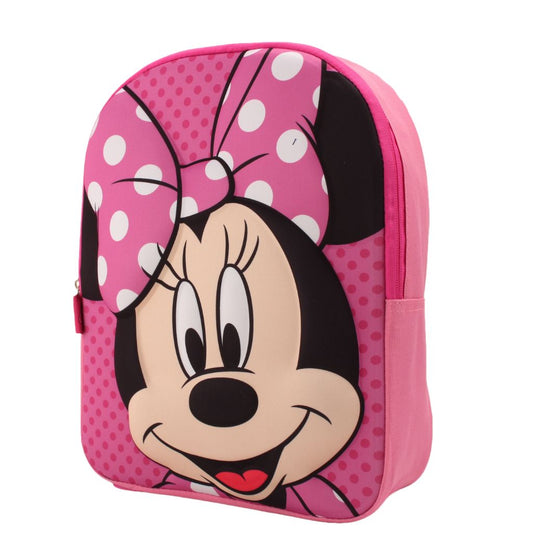 Mochila Infantil 3D Face Minnie