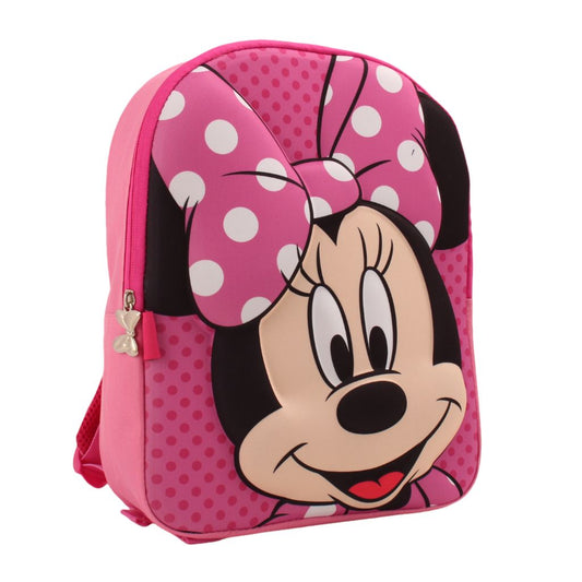 Mochila Infantil 3D Face Minnie