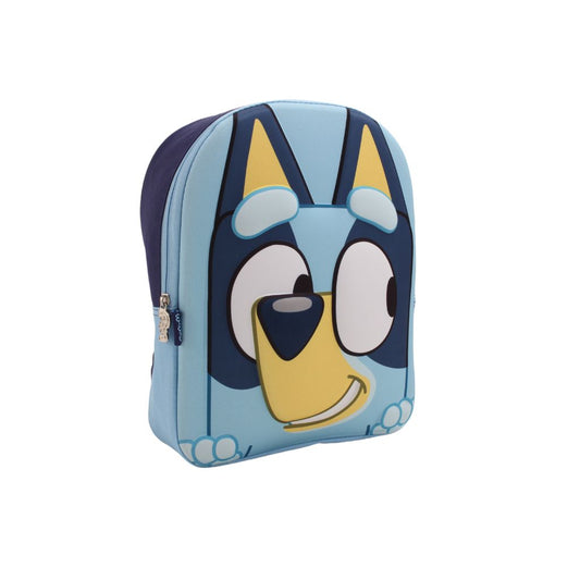 Mochila Infantil 3D Face Bluey