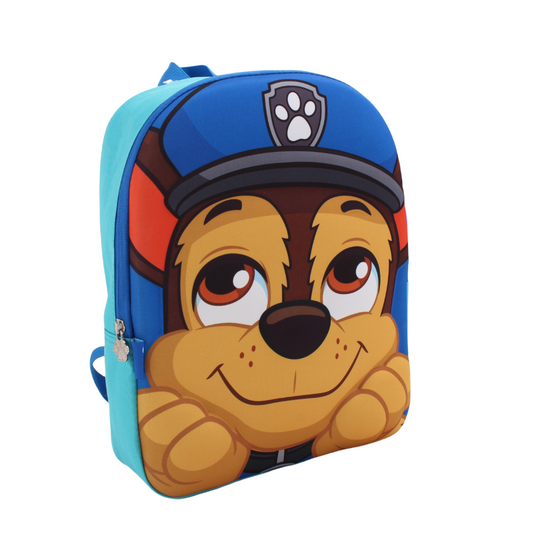 Mochila Infantil 3D Face Paw Patrol Chase