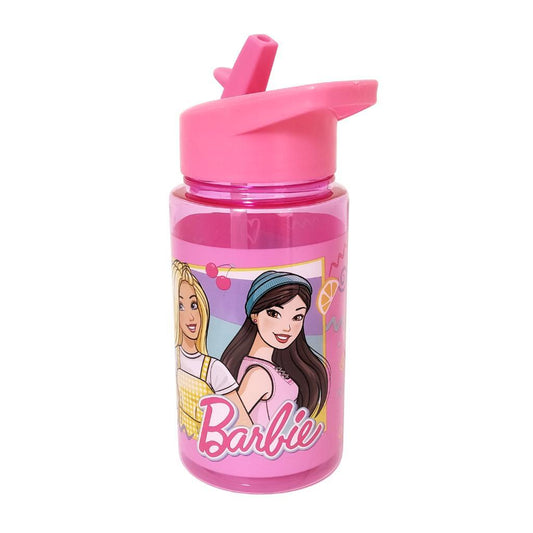 Botella Con Bombilla 500 Ml Barbie