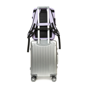 Mochila de Viaje Viral Cabina 45 L. Resistente al Agua. Kippi Lila