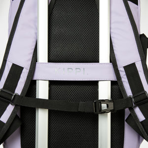 Mochila de Viaje Viral Cabina 45 L. Resistente al Agua. Kippi Lila