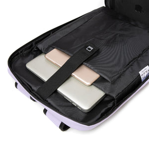 Mochila de Viaje Viral Cabina 45 L. Resistente al Agua. Kippi Lila