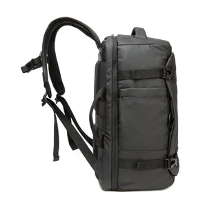 Mochila de Viaje Cabina Kippi Negro Resistente al Agua