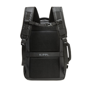 Mochila Viaje Viral 45L. Resistente al Agua. Kippi Negro