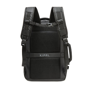 Combo Mochila de Viaje Viral 45L. Resistente al Agua Kippi Negro + Bandolera Cruzado XB 11565 Negra Navigator