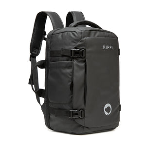Mochila de Viaje Cabina Kippi Negro Resistente al Agua