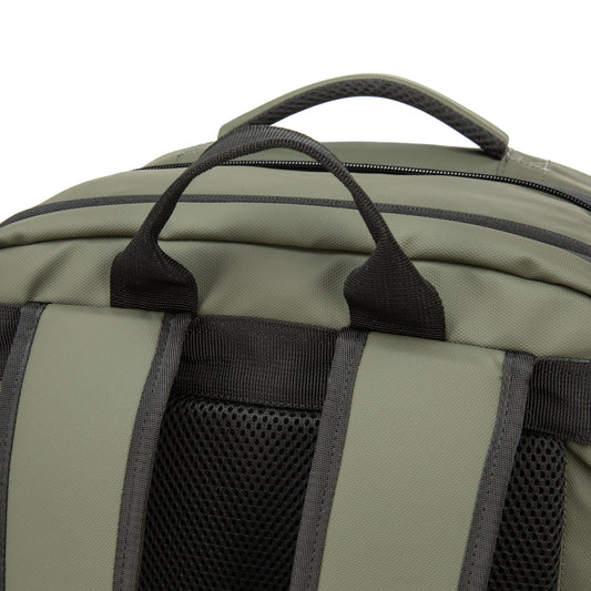 Mochila de Viaje Viral Expandible Cabina Kippi Oliva 45L