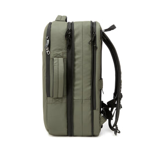 Mochila de Viaje Viral Expandible Cabina Kippi Oliva 45L