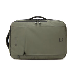 Mochila de Viaje Viral Expandible Cabina Kippi Oliva 45L