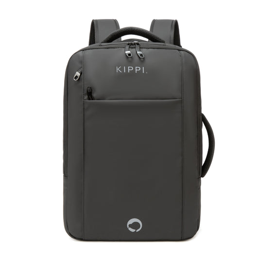 ✈️Mochila Viaje Viral 45L Kippi Negro. Expandible Cabina