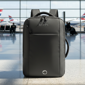 ✈️Mochila Viaje Viral 45L Kippi Negro. Expandible Cabina