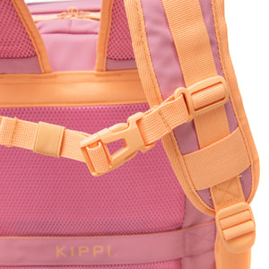 Mochila de Viaje Viral Cabina 45L. Kippi Rosada. Resistente al Agua