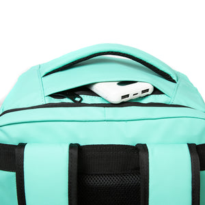 Mochila de Viaje Viral Cabina 45 L. Resistente al Agua. Kippi Menta