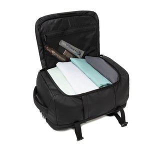 Mochila Viaje Viral 45L. Resistente al Agua. Kippi Negro