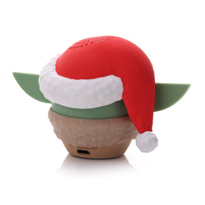 Parlante Bluetooth Portátil Grogu Navideño Star Wars Bitty Boomers
