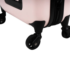 Combo PINK: Maleta Cabina y Mochila Viaje Viral Cabina 40L. Rosado