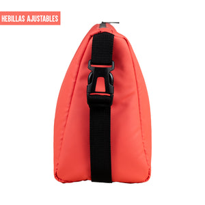 Combo Mochila Viaje Viral Cabina Avión 40L Black y Estuche Organizador. Neceser Broches 27cm x 13cm. Gout Coral