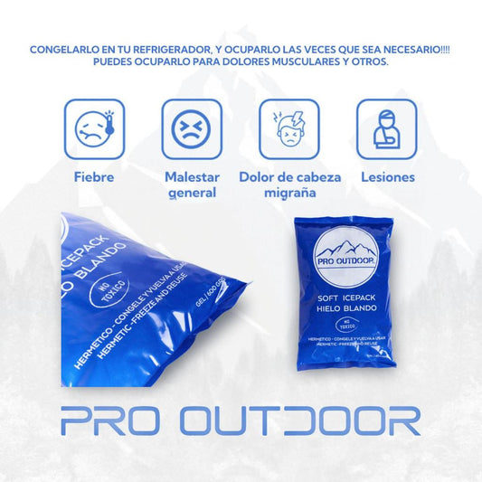Icepack Blando 600 Gramos Pro Outdoor