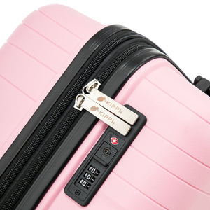 Maleta Kippi (L) Rígida Ultra Resistente y Expandible Wavy Pink
