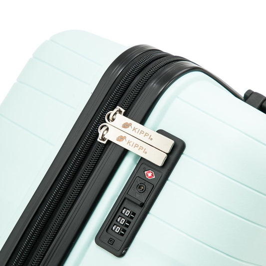 Maleta Kippi (M) Rígida Ultra Resistente y Expandible Wavy Menta