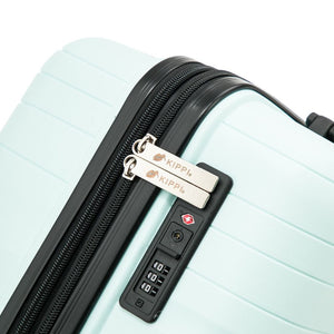 Combo 1 Maleta Cabina S + 1 Maleta Kippi M Wavy Menta