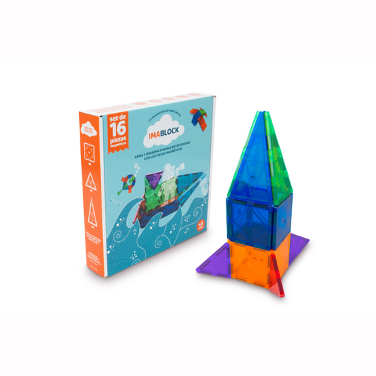 Imanes Imablock Pack 16Pcs