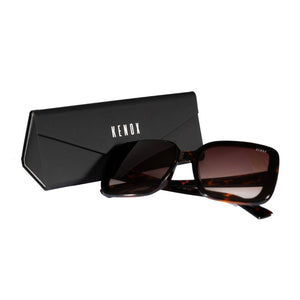 Combo Lentes de sol Lubeck color café + Lentes De Sol Marinha